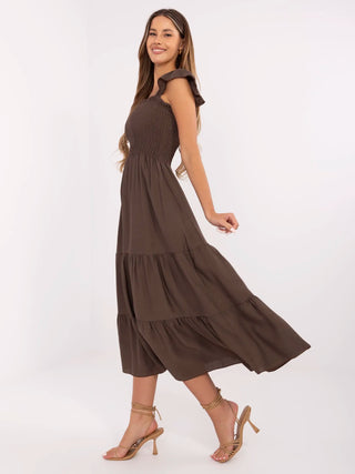 Sukienka-MI-SK-A5063.69P-brązowy