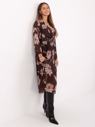 Sukienka-IT-SK-11389.27P-brązowy