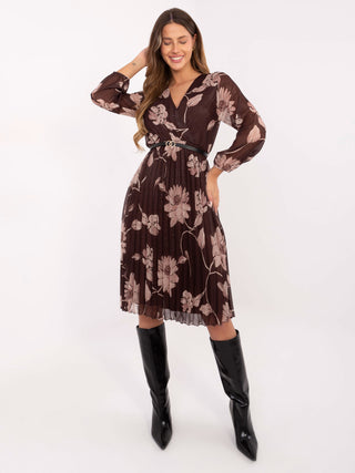 Sukienka-IT-SK-10536.18P-brązowy