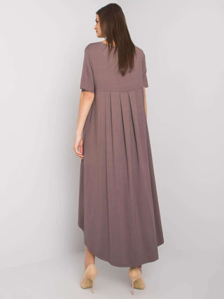 Sukienka-RV-SK-R4889.09-brązowy