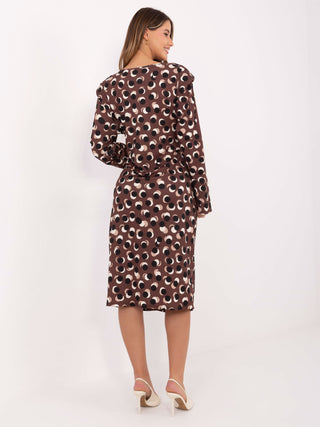 Sukienka-IT-SK-20057.21P-brązowy