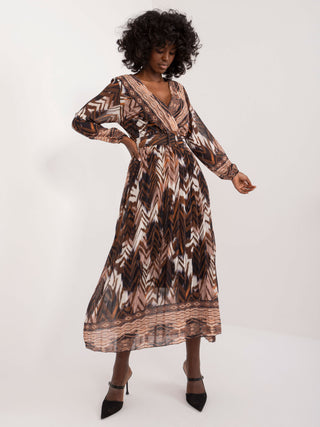 Sukienka-DHJ-SK-11389N-1.16-brązowy