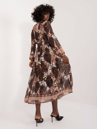 Sukienka-DHJ-SK-11389N-1.16-brązowy