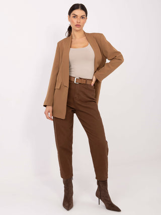 Spodnie jeans-VM-SP-SK152-76.09-brązowy