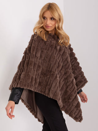 Poncho-AT-PN-2347.68-brązowy
