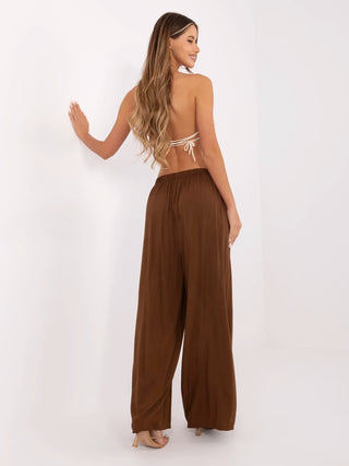 Spodnie-MI-SP-25734.78-brązowy