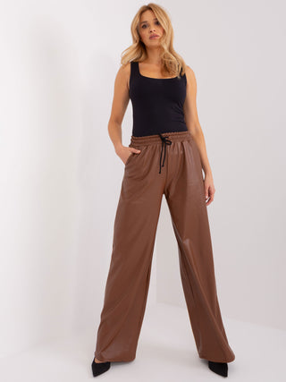 Spodnie-LK-SP-509453.47-brązowy