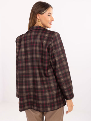 Marynarka-IT-MA-21739.16P-ciemny brązowy