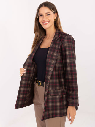 Marynarka-IT-MA-21739.16P-ciemny brązowy