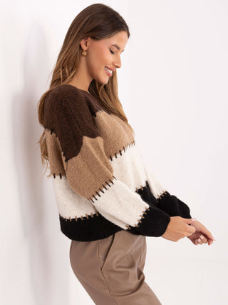 Sweter-MI-SW-2309.95-brązowy