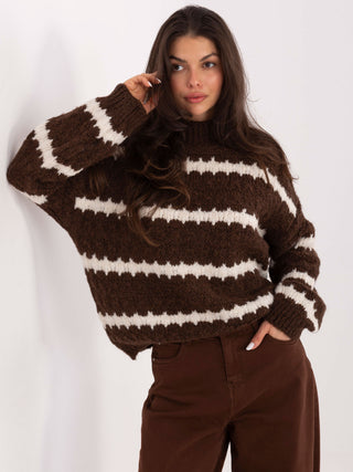 Sweter-MI-SW-2810.16-brązowy