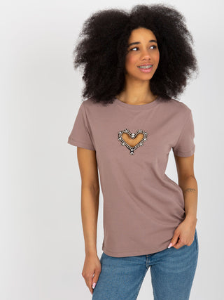 T-shirt-FA-TS-8470.03X-brązowy