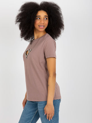 T-shirt-FA-TS-8470.03X-brązowy