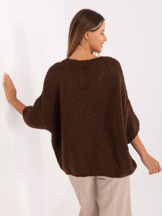 Sweter-IT-SW-7703.70-brązowy