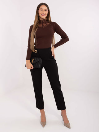 Sweter-PM-SW-YIS1078.81-brązowy