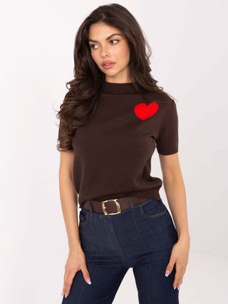 Sweter-IT-SW-93007.26-brązowy