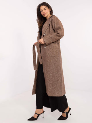 Płaszcz-LK-PL-509835.18P-brązowy