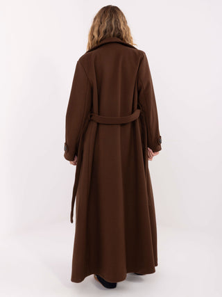 Płaszcz-IT-PL-97035.08P-brązowy