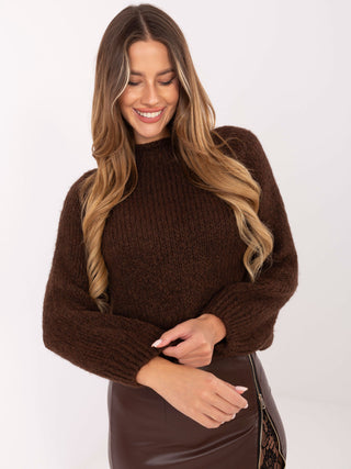 Sweter-MI-SW-1311.31-brązowy