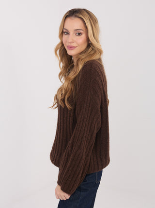 Sweter-MI-SW-1215.51-brązowy