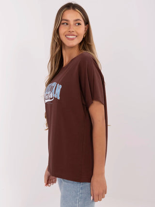 T-shirt-CLM-TS-0023.94-brązowy
