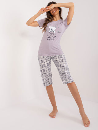 Piżama-SY-PI-1320.39-jasny fioletowy