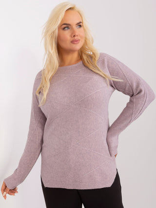 Sweter-PM-SW-PM-3905.13-jasny fioletowy