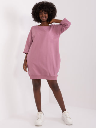 Bluza-RV-BL-6941.39P-ciemny różowy