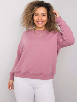 Bluza-RV-BL-6326.02X-ciemny różowy