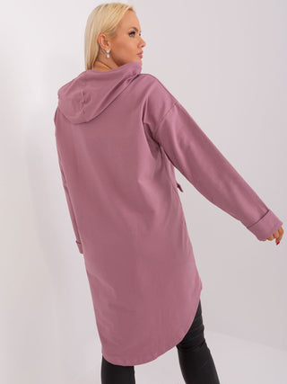 Bluza-RV-BL-8271.67-ciemny różowy