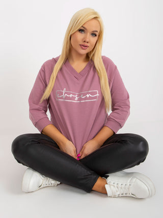 Bluzka-RV-BZ-8236.51-ciemny różowy