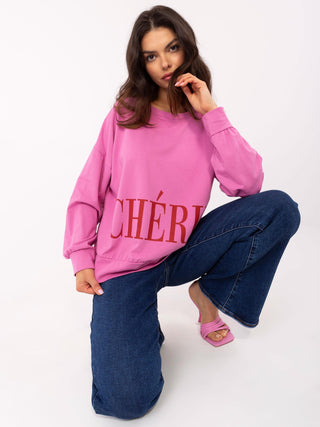 Bluzka-MI-BZ-M741.24-ciemny różowy