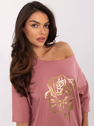 Bluzka-CLM-BZ-1700.88-ciemny różowy