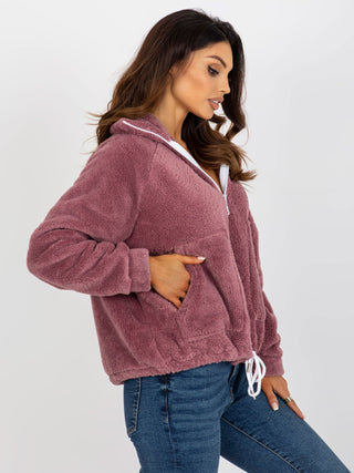 Bluza-RV-BL-8433.16-ciemny różowy