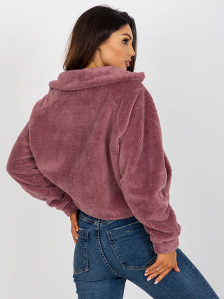 Bluza-RV-BL-8433.16-ciemny różowy