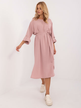 Sukienka-LK-SK-509694.61-ciemny różowy