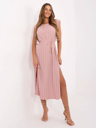 Sukienka-DHJ-SK-19830.00-ciemny różowy