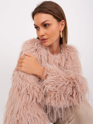 Kurtka-AT-KR-2359.96P-szaro-różowy