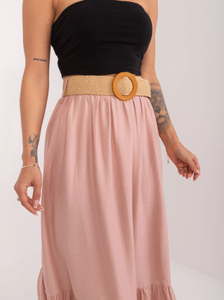 Spódnica-MI-SD-10917.96-jasny różowy