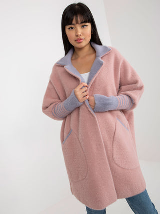 Płaszcz-MBM-PL-2001.95P-ciemny różowy