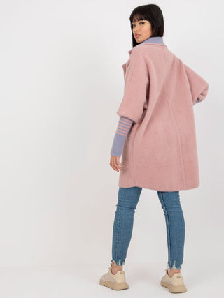 Płaszcz-MBM-PL-2001.95P-ciemny różowy