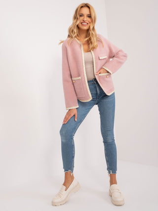 Żakiet-MBM-ZT-50220.07-ciemny różowy