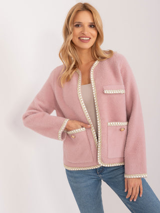 Żakiet-MBM-ZT-50220.07-ciemny różowy