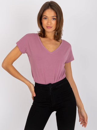 T-shirt-RV-TS-4832.19P-ciemny różowy