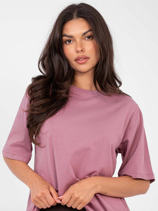 T-shirt-RV-TS-A1089.87-ciemny różowy