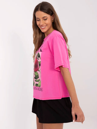 T-shirt-MI-TS-M745.33-różowy