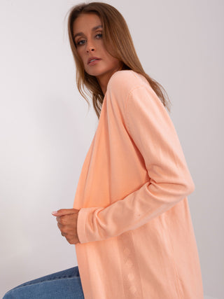 Kardigan-AT-SW-2333.31X-brzoskwiniowy