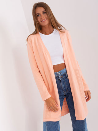 Kardigan-AT-SW-2333.31X-brzoskwiniowy