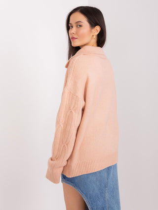 Sweter-AT-SW-2349-2.96-brzoskwiniowy