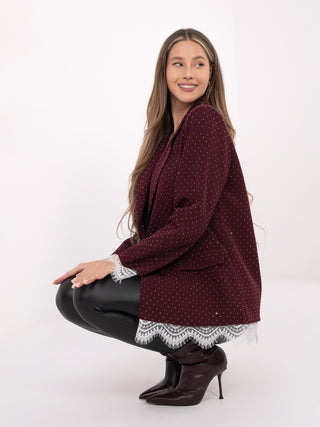 Marynarka-IT-MA-FL9916-2.12P-bordowy